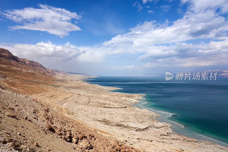 以色列死海海岸Ein Gedi